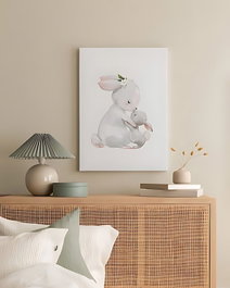 Wallity Artcanvas52 Lienzo Decorativo Multicolor 40 x 60 cm